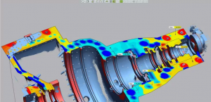 Abweichen der Dichtfläche von der definierten Ebene