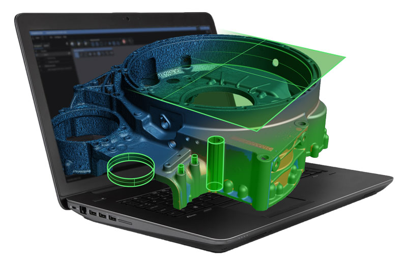 A 3D scanner, combined with integrated 3D scanning software help NDT teams make more informed decisions on each vessel’s condition.