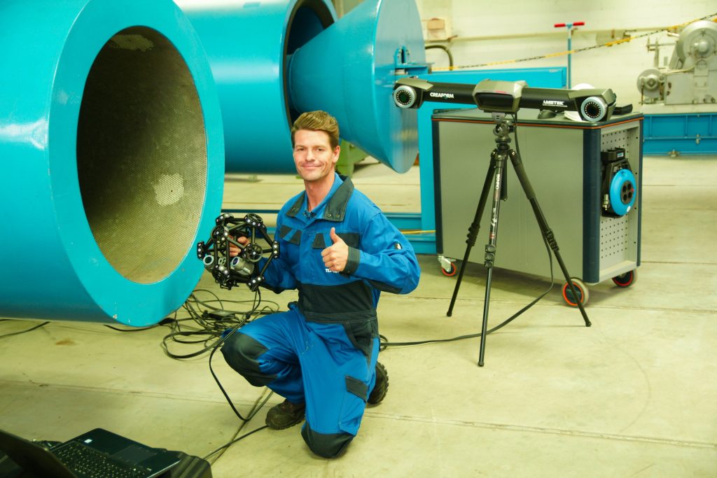 Performing 3D Scan with the MetraSCAN 3D