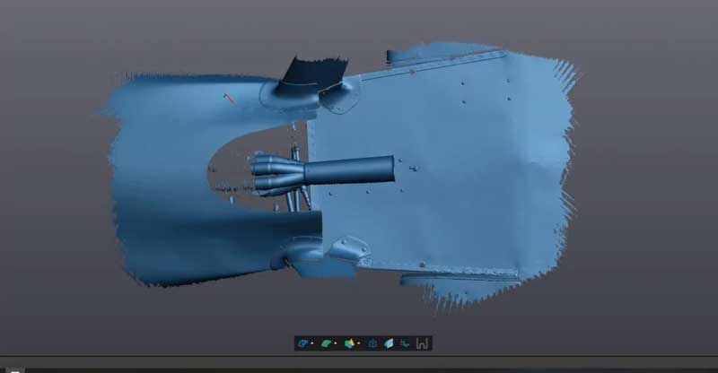 3D scan with high accuracy and resolution