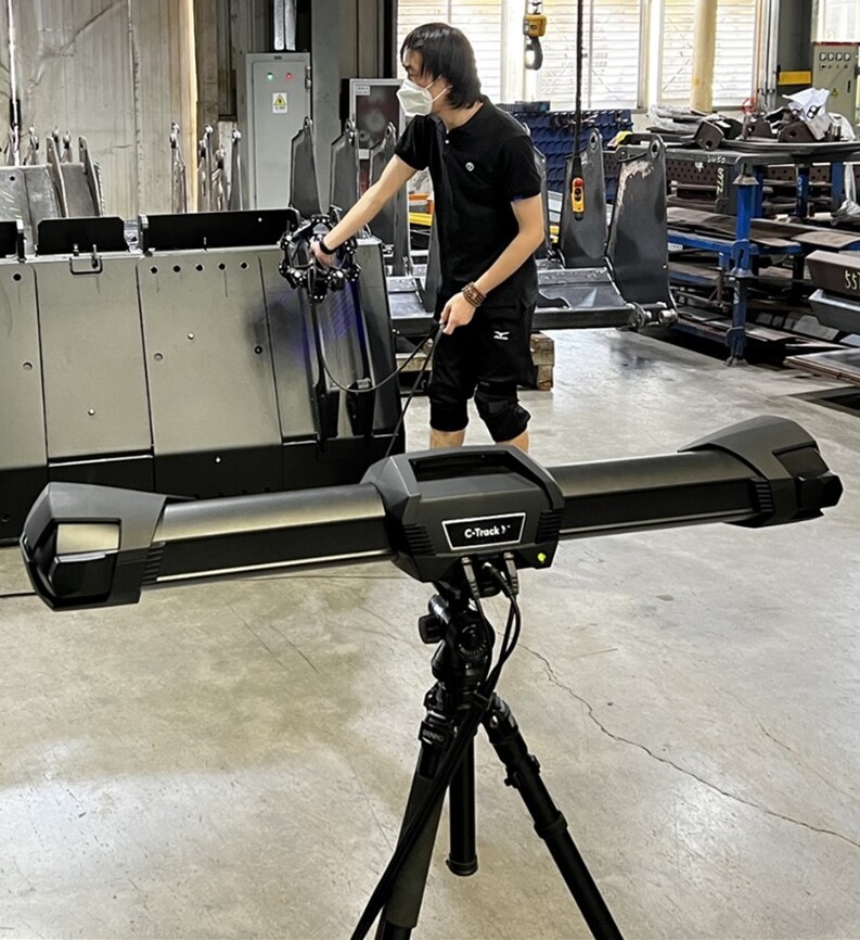 3D scanning agricultural machinery