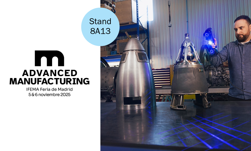 Creaform en Advanced Manufacturing Madrid 2025