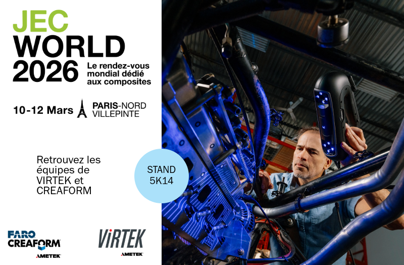 Creaform & Virtek @JEC World 2026
