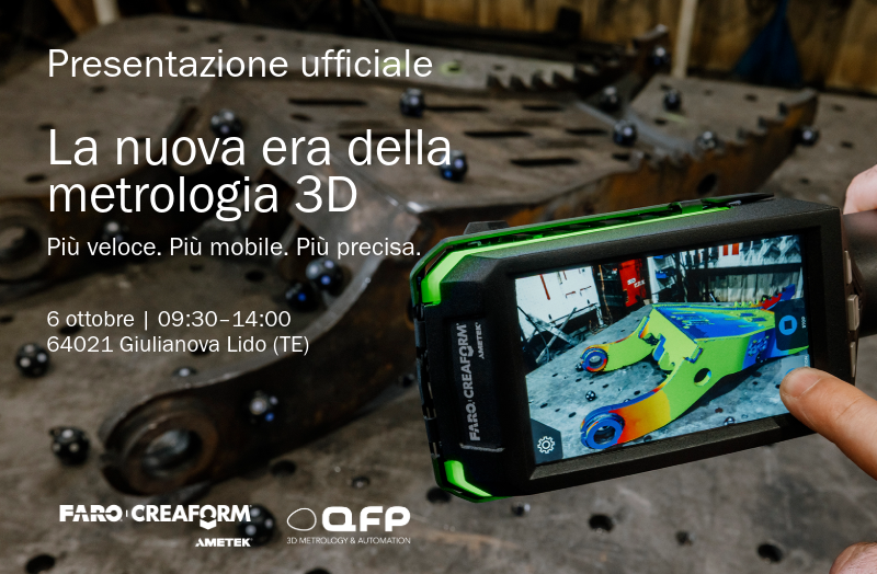 Presentazione ufficiale - La nuova era della metrologia 3D