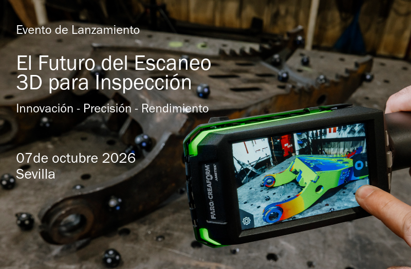 Evento de Lanzamiento - El Futuro del Escaneo 3D para Inspección