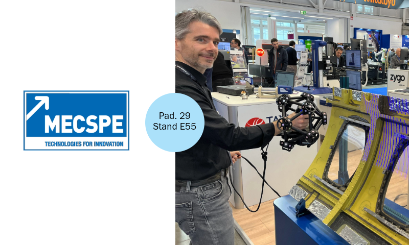 Creaform at MECSPE 2025 - Hall 29, Booth E55