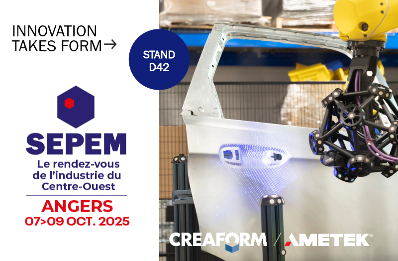 Creaform au SEPEM d'Angers