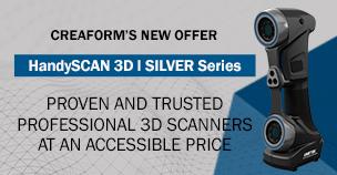 Creaform、HandySCAN 3D SILVERラインアップを発売