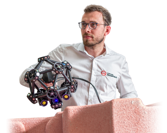 Expert scanning mold with MetraSCAN 3D