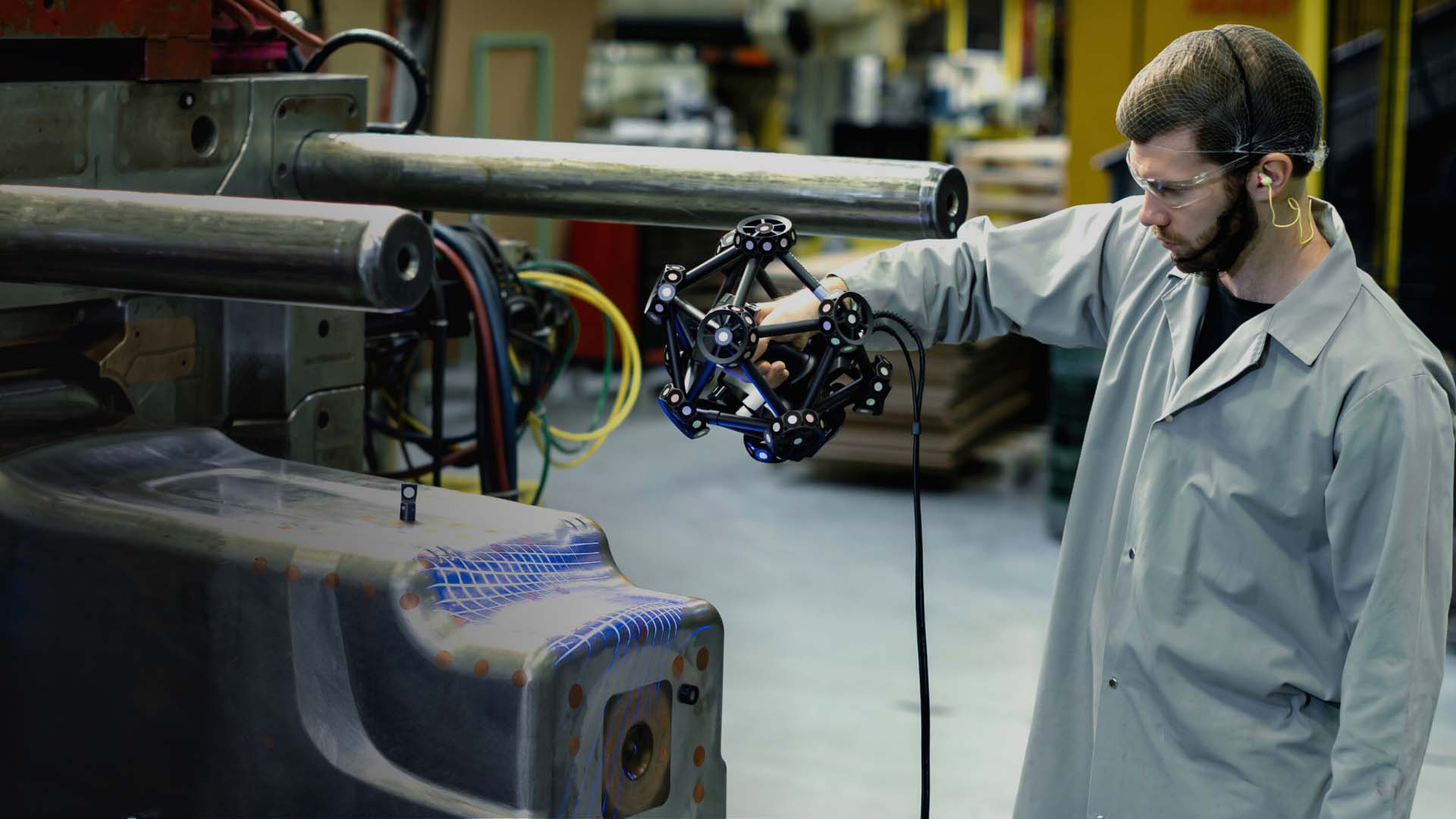 MetraSCAN 3D scanning manufacturing