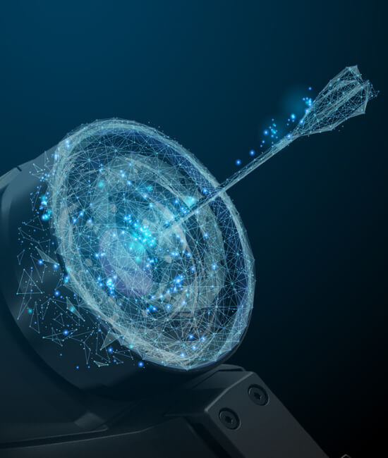 HandySCAN 3D BLACK with arrow and target