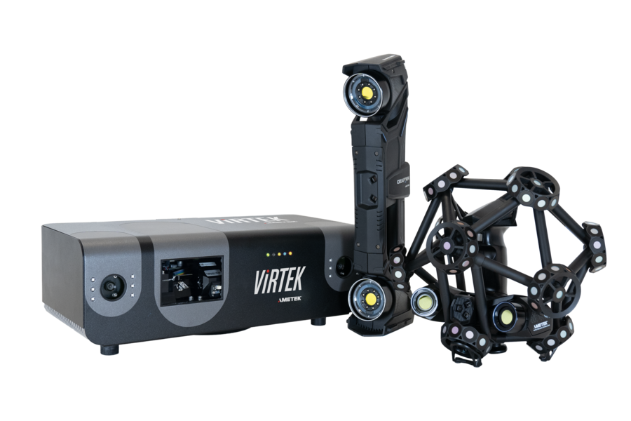 Virtek Iris 3D 비전 포지셔닝 시스템, HandySCAN 3D|MAX 스캐너, MetraSCAN 3D 스캐너