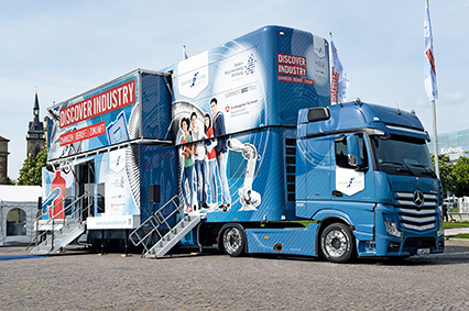 Discover Industry Roadshow Truck