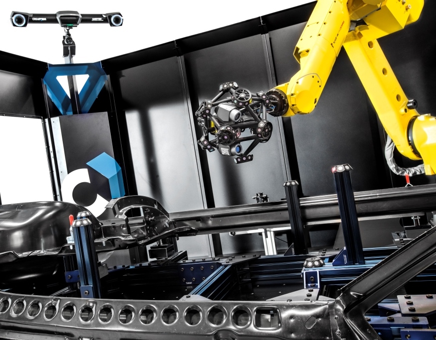 MetraSCAN 3D-R robot-mounted optical 3D scanner