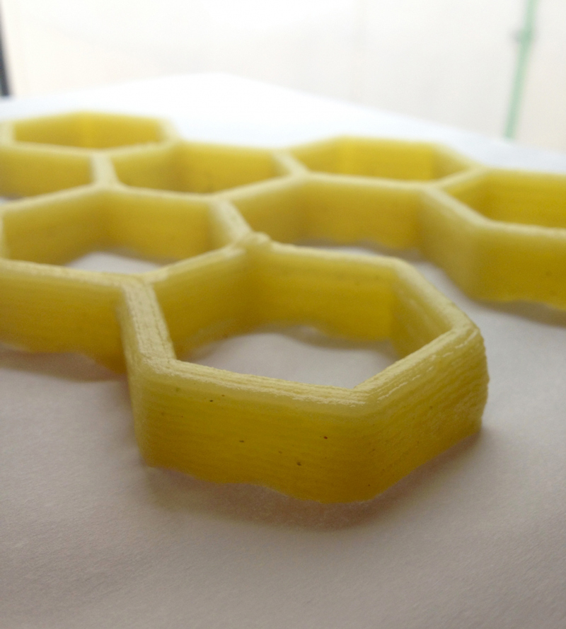3d printing food with mashed potatoes