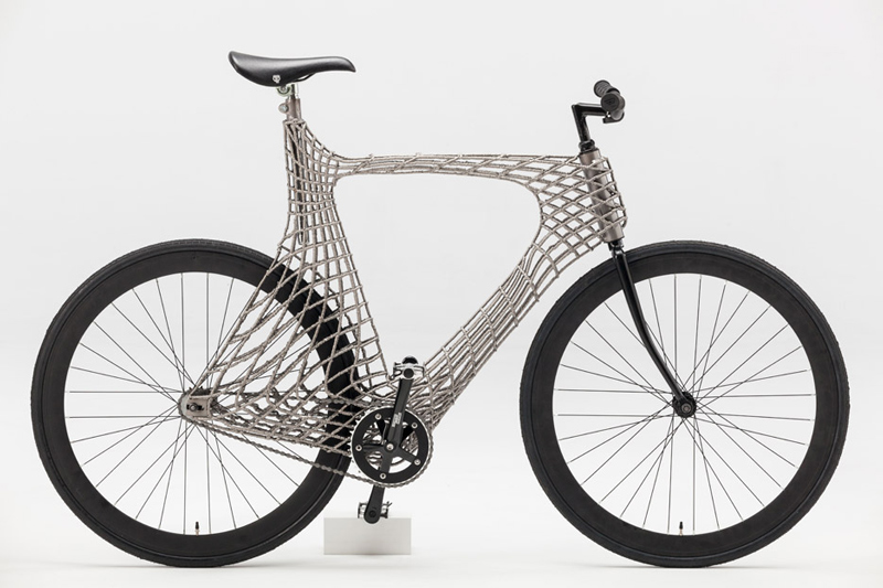 3d printed steel bicycle