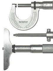 System palmer the first micrometer gauge