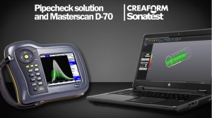 Pipecheck solution and Masterscan D-70
