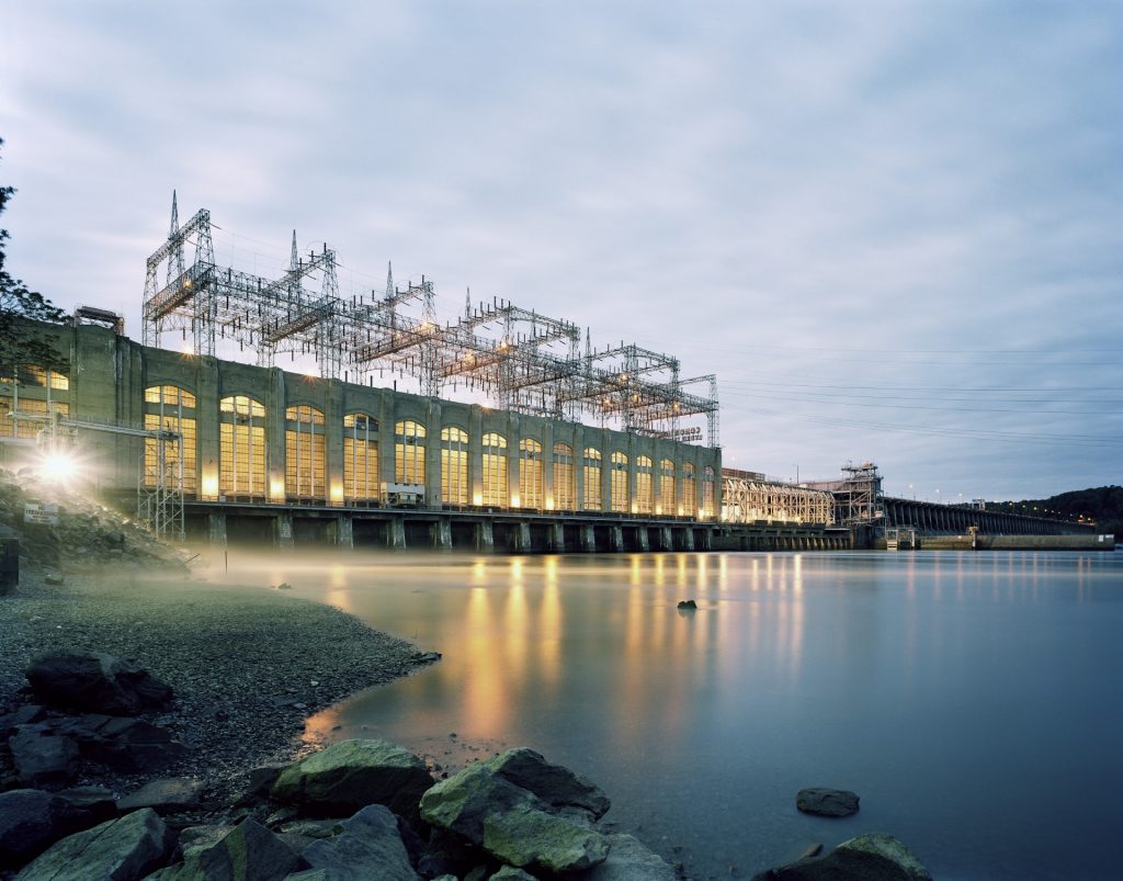 水力発電中央部の写真（Voith社）