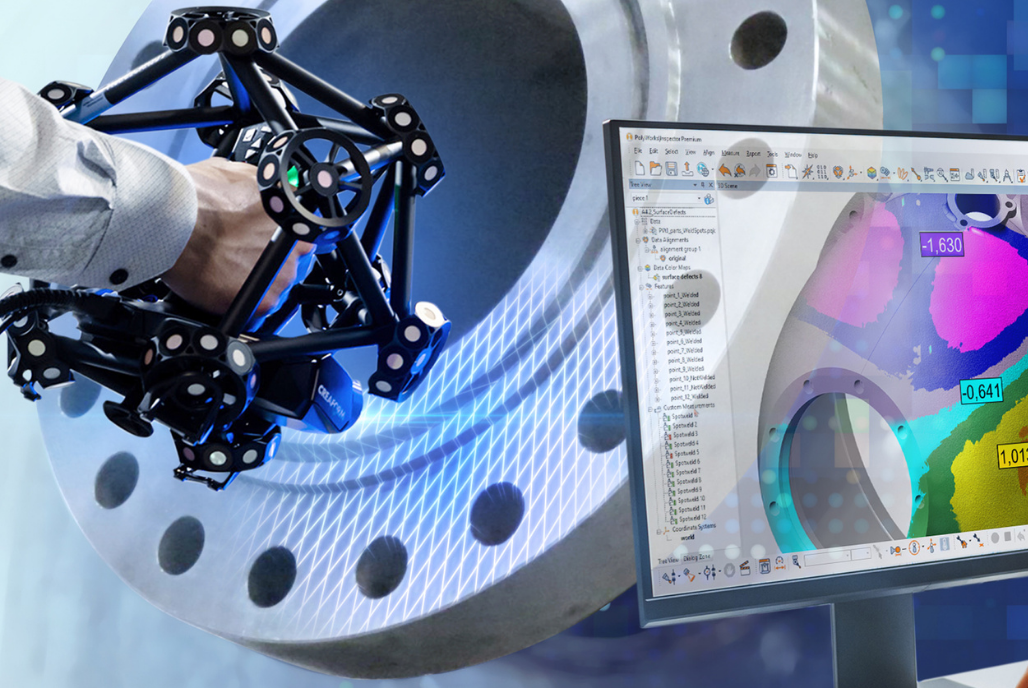 Metrología 3D: inspección de piezas grandes con alto rendimiento
