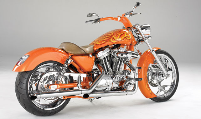 Customizing a Harley-Davidson