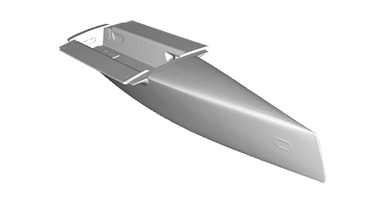 Reconstruction of symmetry and full hull