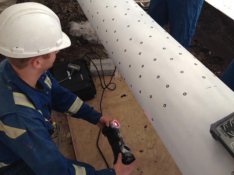 Inspección de tuberías en END para la industria de gas y petróleo