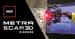 Creaform consente di gestire le ispezioni in maniera totalmente automatica grazie al nuovo MetraSCAN 3D R-Series