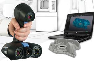 Creaform präsentiert die perfekte 3D-Scanlösung für 3D-Druckanwendungen