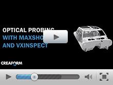 Optical probing using MaxSHOT 3D and VXinspect 