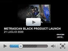 MetraSCAN BLACK: il nuovo scanner di Creaform 3D - Lancio virtuale