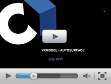 Auto-Surface and CAD Edition in VXmodel and VXinspect
