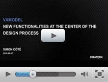 VXmodel New functionalities at the center of the design process