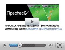 Pipecheck software new functionalities for new applications